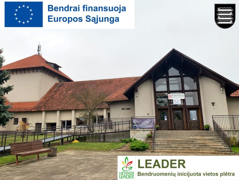 Rumšiškių kultūros centras pradeda įgyvendinti projektą „Rumšiškių kultūros namų pritaikymas...