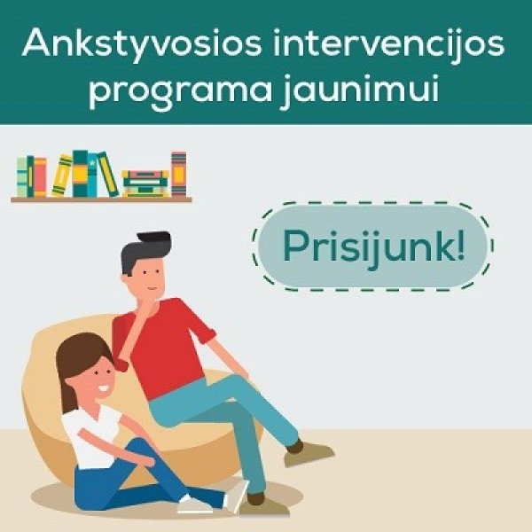 Kviečiame dalyvauti ankstyvosios intervencijos programoje