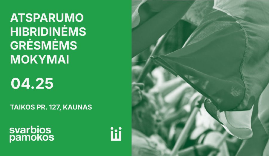 Kvietimas į pilietinio pasipriešinimo mokymus (PPM)