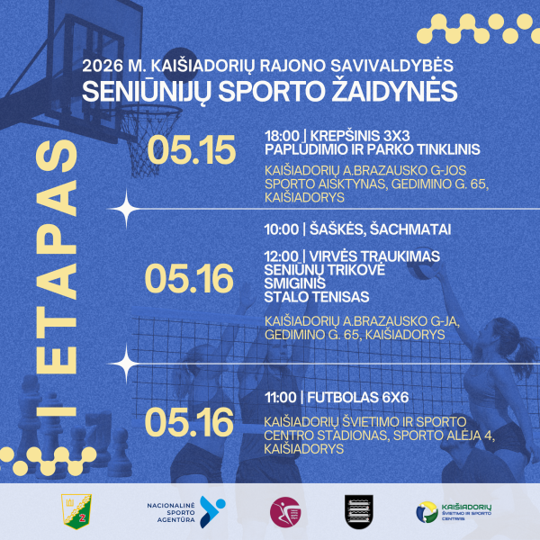  2026 m. Kaišiadorių rajono savivaldybės seniūnijų sporto žaidynės 
