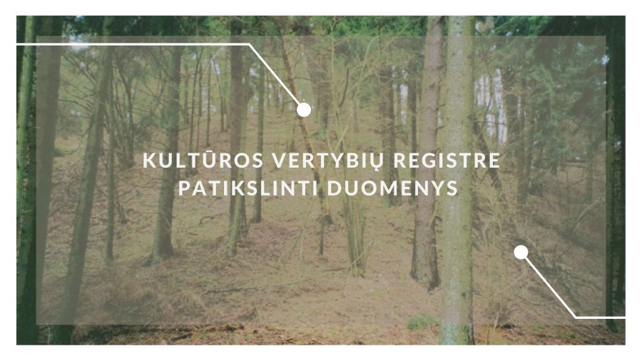 Kultūros vertybių registre patikslinti Varkališkių piliakalnio su priešpiliu ir gyvenviete (u. k....