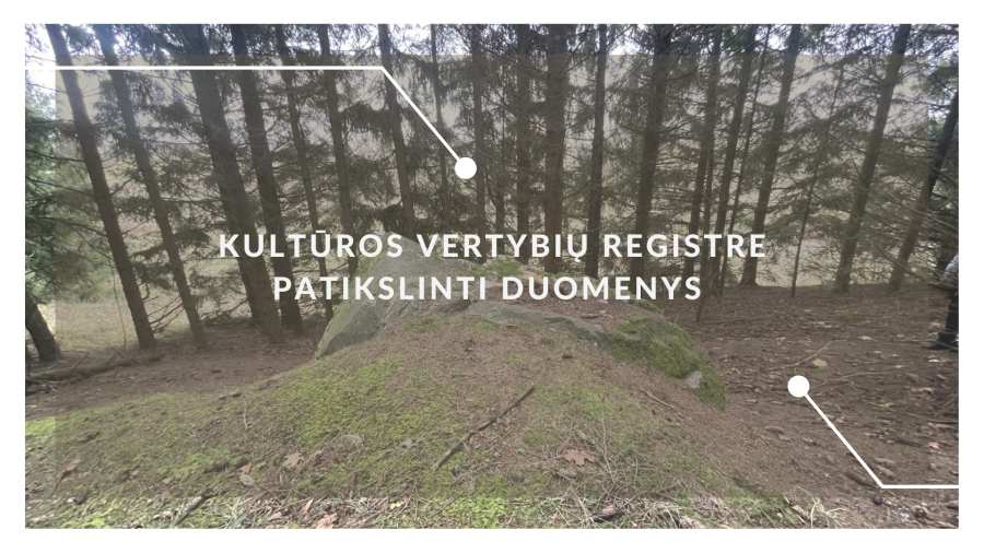 Patikslinti Ringailių kalno vad. Kupolio kalnu duomenys Kultūros vertybių registre