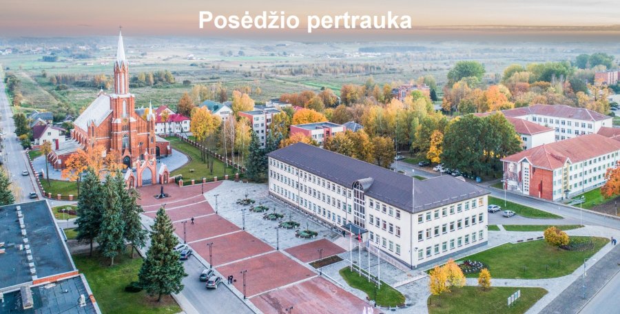 Vyko Kaišiadorių rajono savivaldybės tarybos eilinis posėdis
