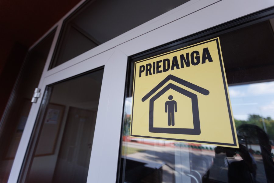 Informacija gyventojams apie priedangų žemėlapį