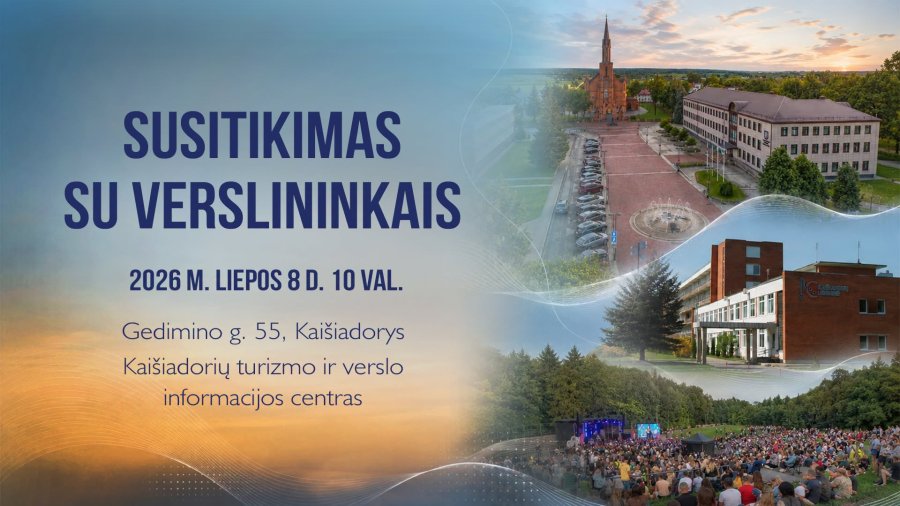 Susitikimas su verslininkais Kaišiadoryse