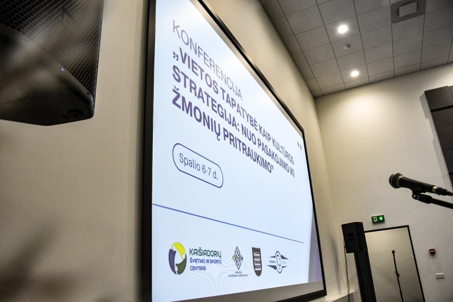 Kaišiadoryse vyko konferencija „Vietos tapatybė kaip kultūros strategija: nuo pasakojimo iki...