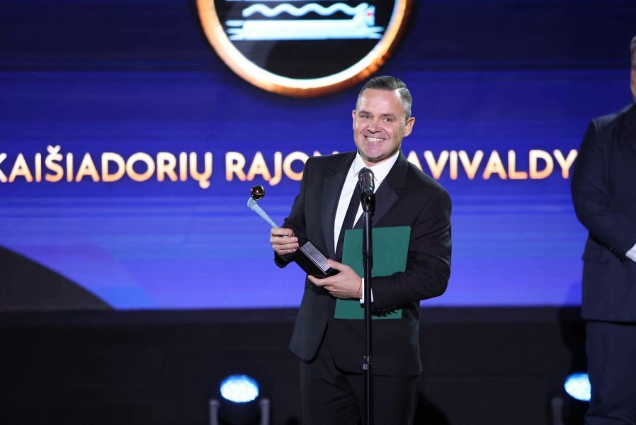 Kaišiadorių rajono savivaldybei – Finansų ministerijos „Auksinės krivūlės“ apdovanojimas
