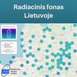 Nuoroda stebėti radiacinį foną Lietuvoje